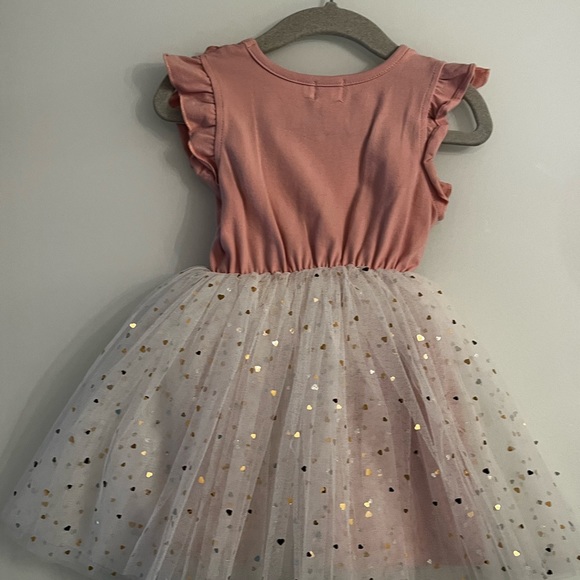 Beautiful Heart Embellished Fancy Dress 18 Month - Picture 2 of 2